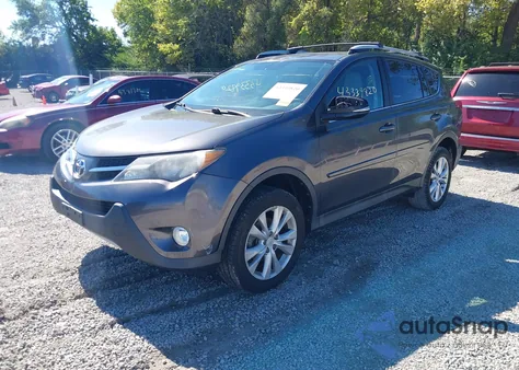 2014 Toyota Rav4 Limited из США, поврежденный, VIN 2T3DFREV7EW142809